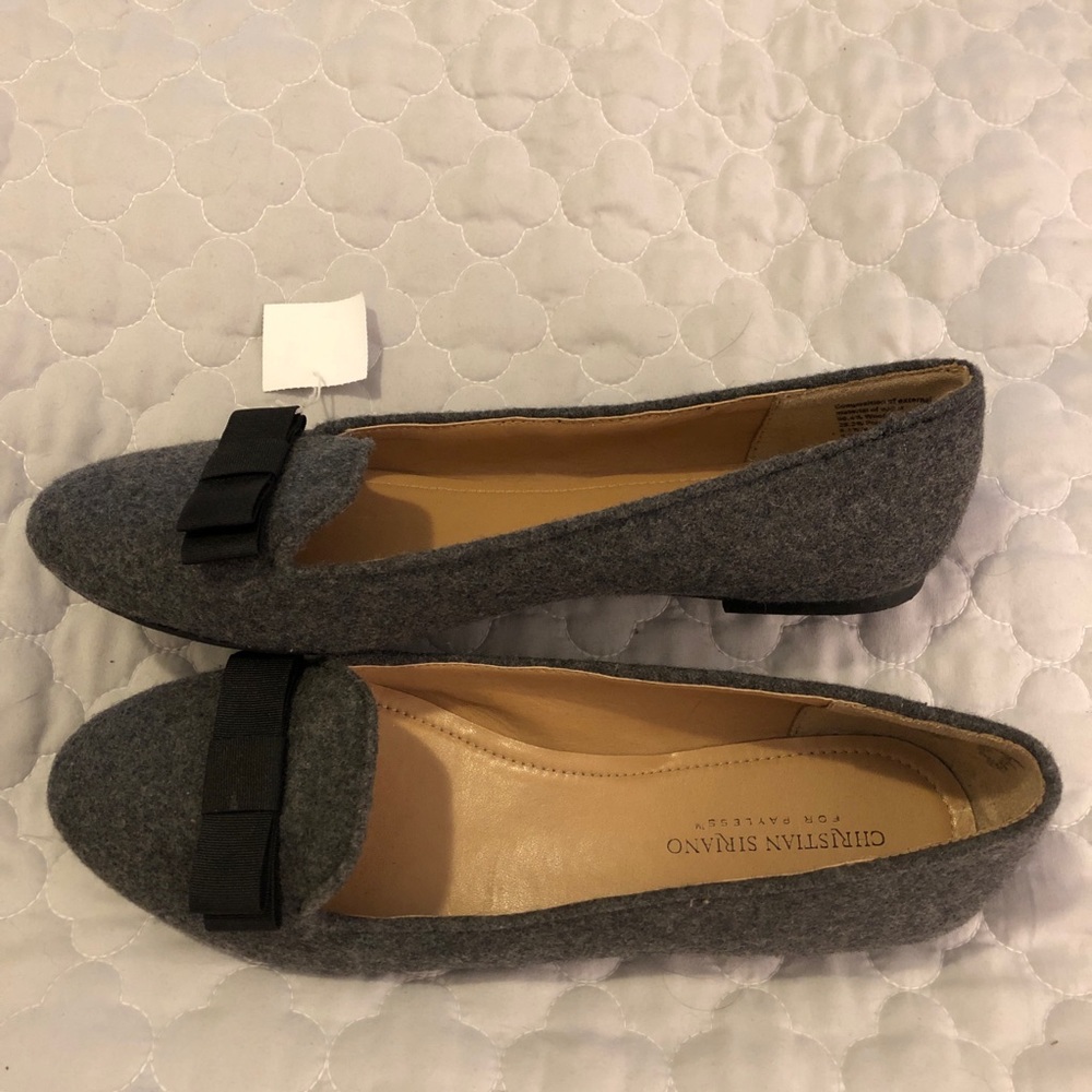 NWT Christian Siriano for Payless gray loafers